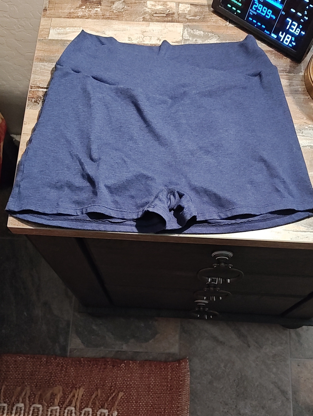 Woman's Navy Shorts
